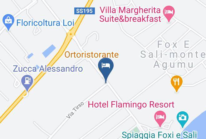 Cagliari - Locanda Della Meridiana Maps