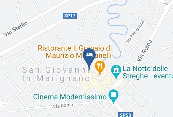 Rimini - Locanda Delle Fate Maps