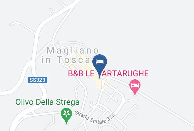 Grosseto - Locanda Delle Mura Anna De Croy Maps