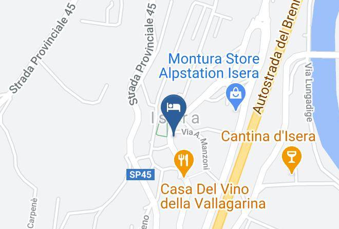 Trento - Locanda Delle Tre Chiavi Maps