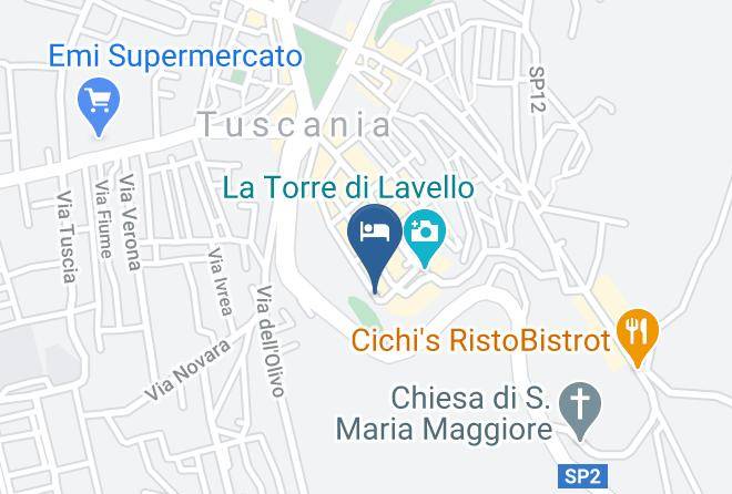 Viterbo - Locanda Di Mirandolina B&b Ristorante Maps