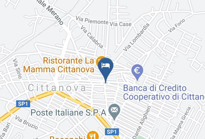 Reggio Di Calabria - Locanda Diana Maps