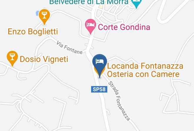 Cuneo - Locanda Fontanazza Osteria Con Camere Maps