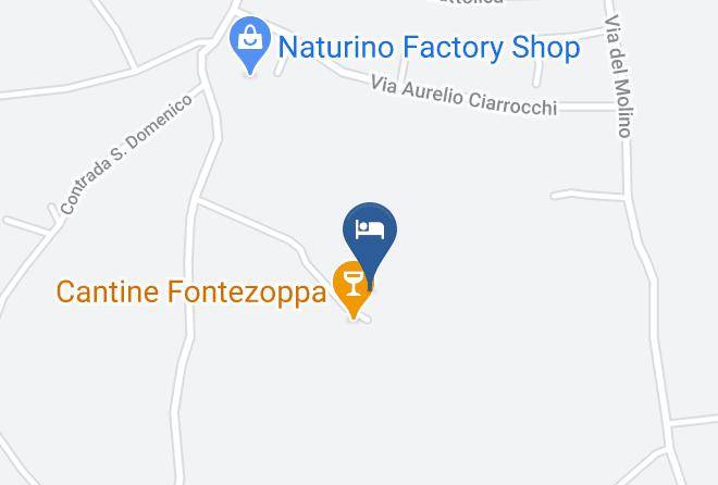 Macerata - Locanda Fontezoppa Maps