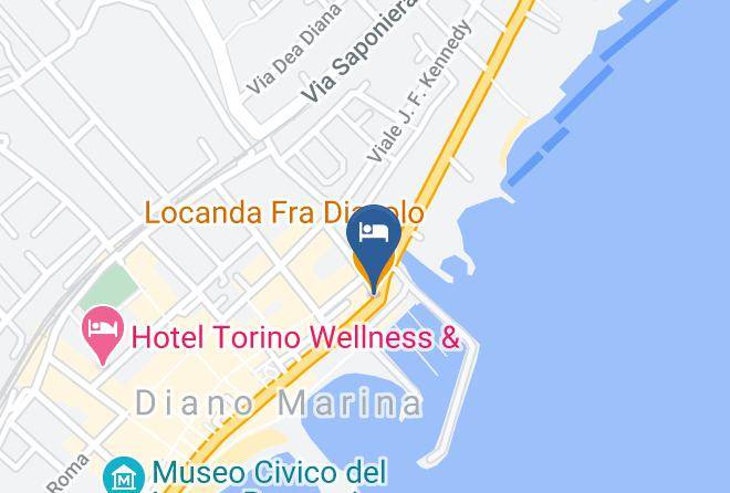 Imperia - Locanda Fra Diavolo Maps