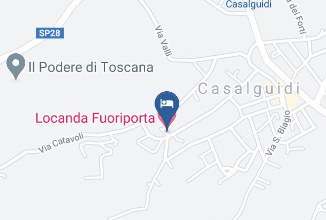 Pistoia - Locanda Fuoriporta Maps