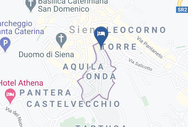 Siena - Locanda Garibaldi Maps