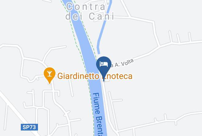 Vicenza - Locanda Hemingway Maps