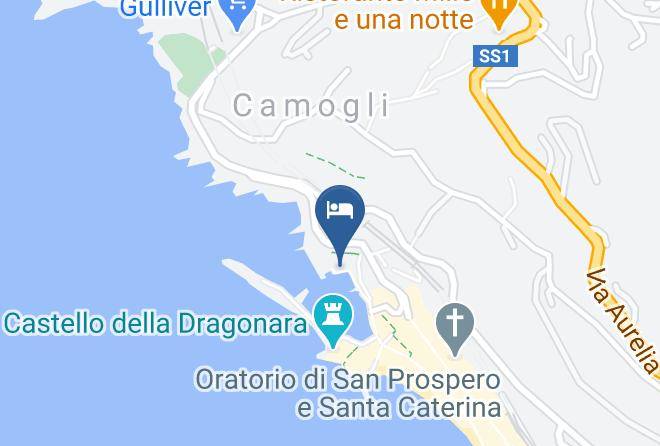 Genoa - Locanda I Tre Merli Maps