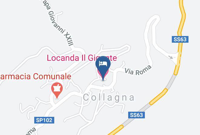 Reggio Emilia - Locanda Il Gigante Maps