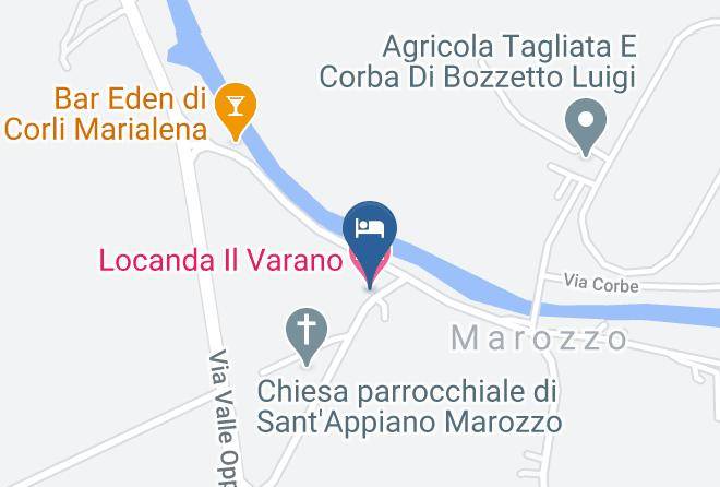 Ferrara - Locanda Il Varano Maps