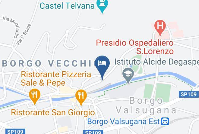 Trento - Locanda In Borgo Garni&wellness Maps