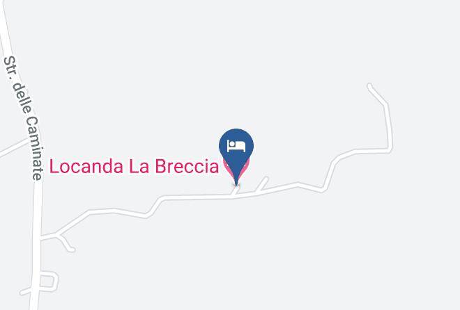 Pesaro And Urbino - Locanda La Breccia Maps