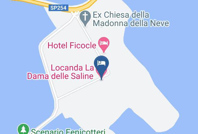 Ravenna - Locanda La Dama Delle Saline Maps