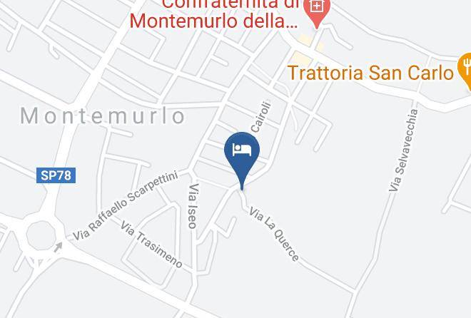 Prato - Locanda La Querce Maps