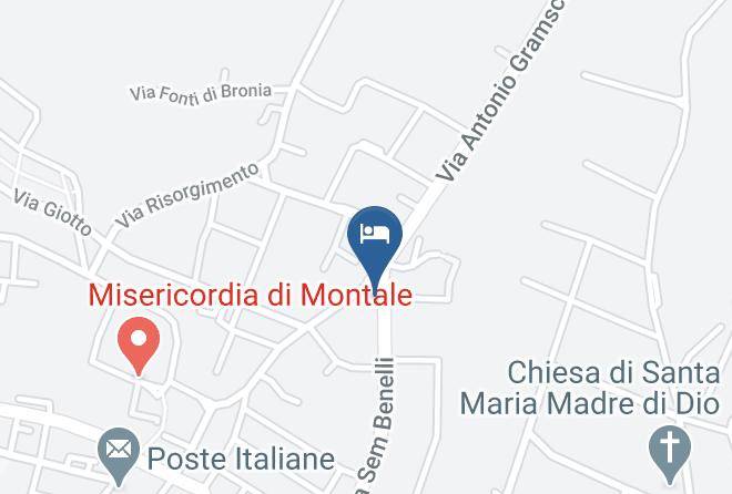 Pistoia - Locanda La Rotonda Di Gioffredi Tiziano E Snc Maps