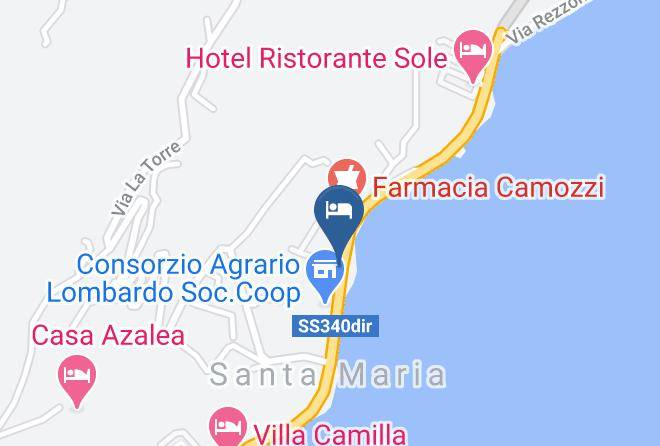Como - Locanda La Siesta Maps