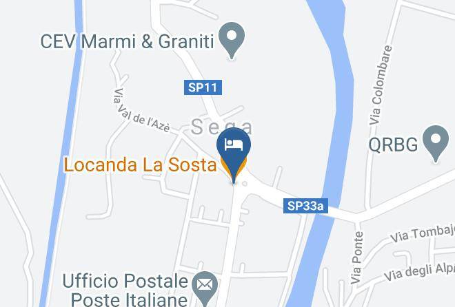 Verona - Locanda La Sosta Maps