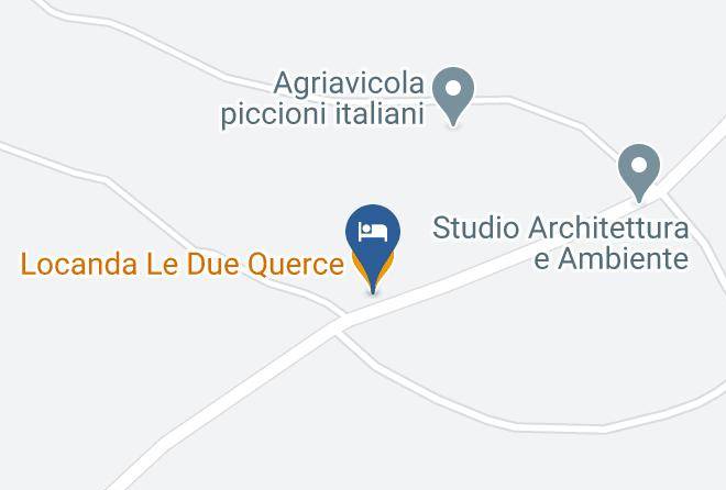 Perugia - Locanda Le Due Querce Maps
