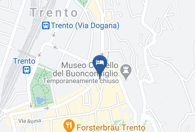Trento - Locanda Le Due Travi Maps