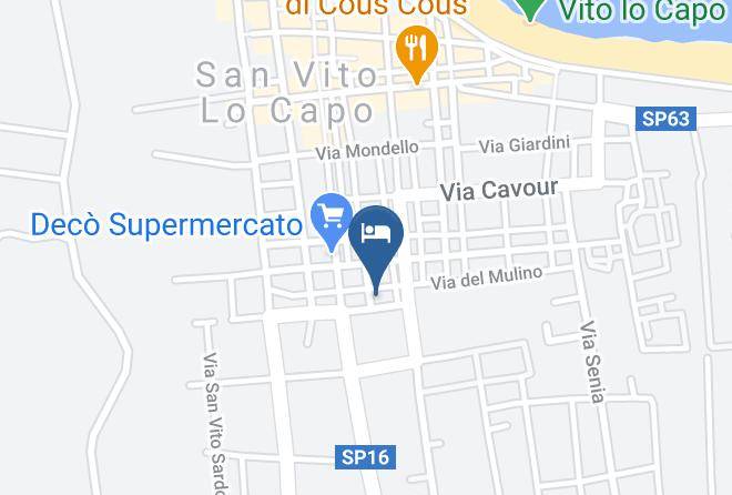 Trapani - Locanda Lighea Maps
