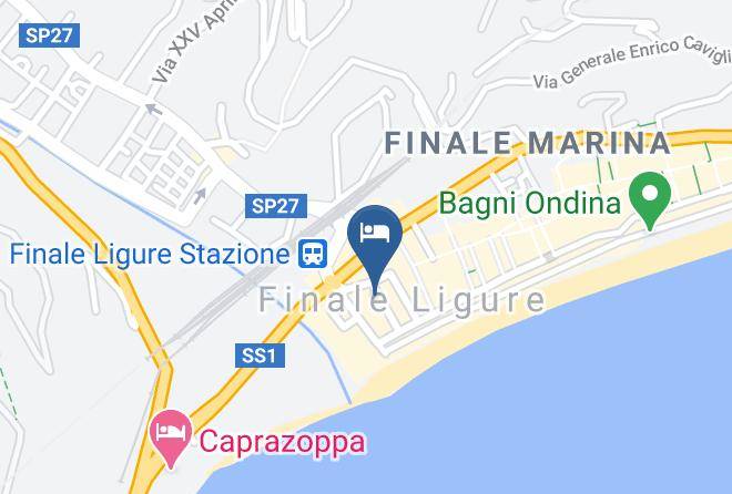 Savona - Locanda Marita Maps