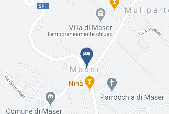 Treviso - Locanda Maser Maps
