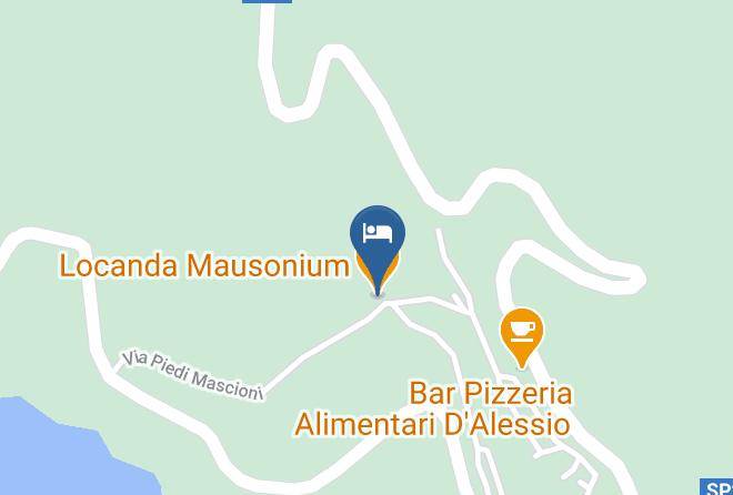 L Aquila - Locanda Mausonium Maps