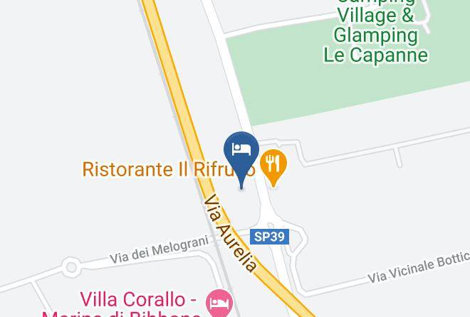 Leghorn - Locanda Menabuoi Maps