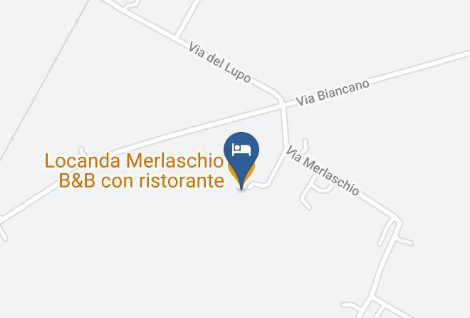 Ravenna - Locanda Merlaschio B&b Con Ristorante Maps
