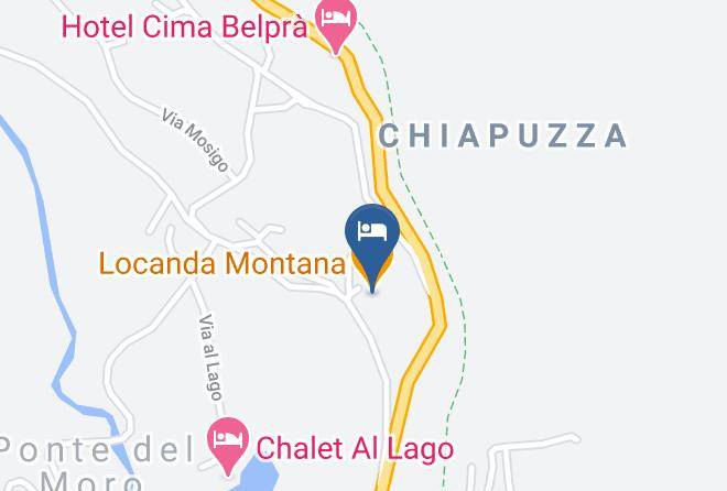 Belluno - Locanda Montana Maps