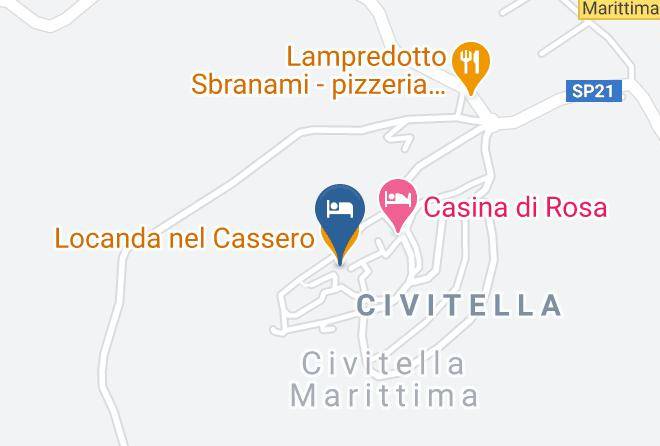 Grosseto - Locanda Nel Cassero Maps