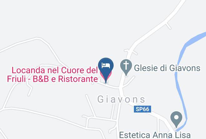 Udine - Locanda Nel Cuore Del Friuli B&b E Ristorante Maps