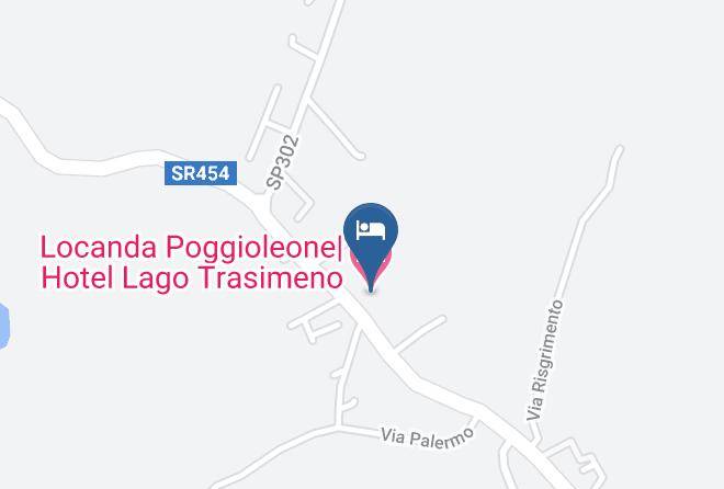 Perugia - Locanda Poggioleone Hotel Lago Trasimeno Maps