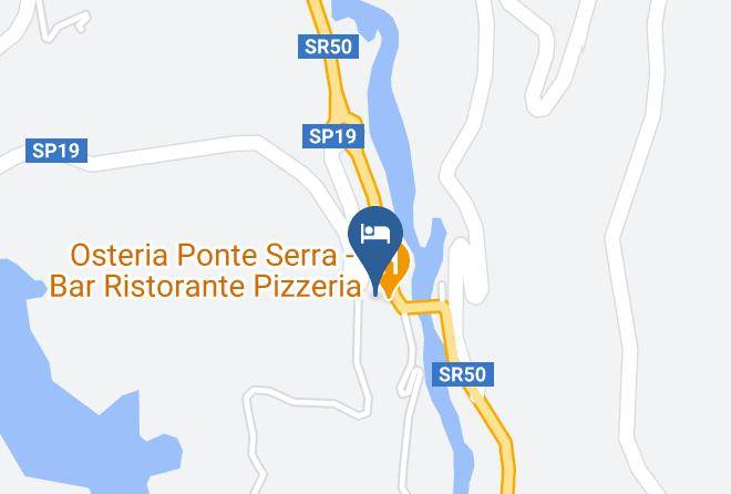 Belluno - Locanda Ponte Serra Maps