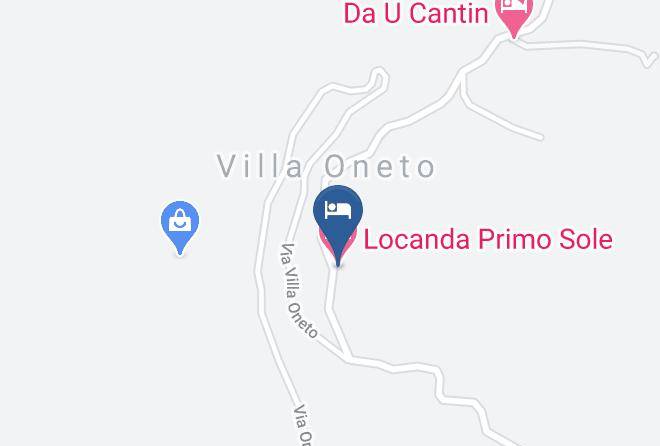 Genoa - Locanda Primo Sole Maps