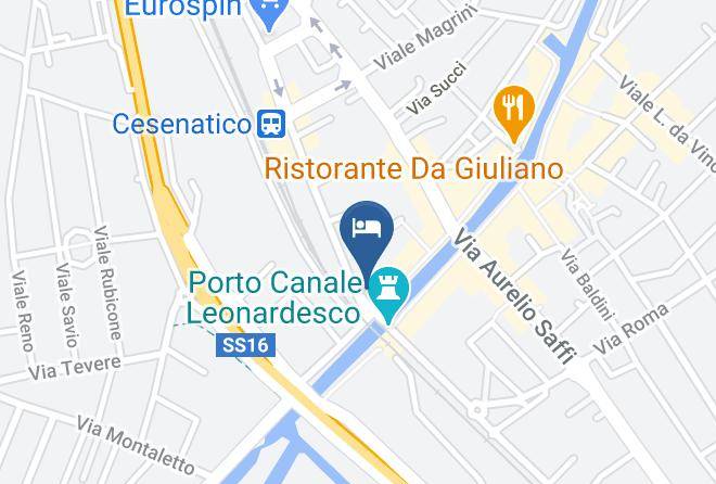 Forli - Locanda Remare Maps