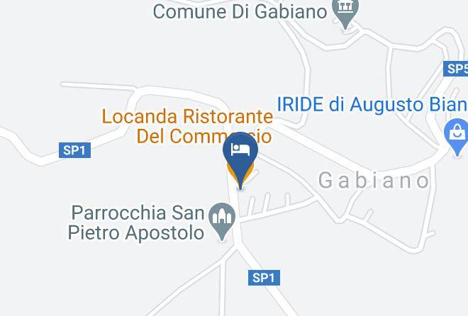 Alessandria - Locanda Ristorante Del Commercio Maps