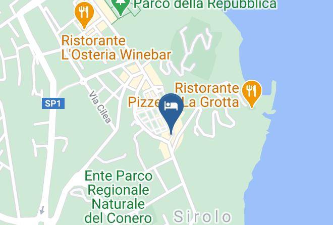 Locanda Rocco Hotel & Ristorante Sirolo Map