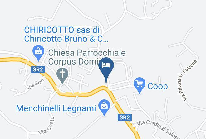 Viterbo - Locanda Rondinella Maps