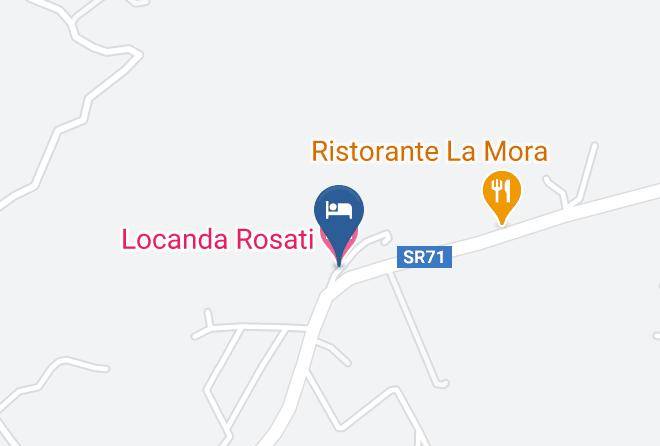 Locanda Rosati Map