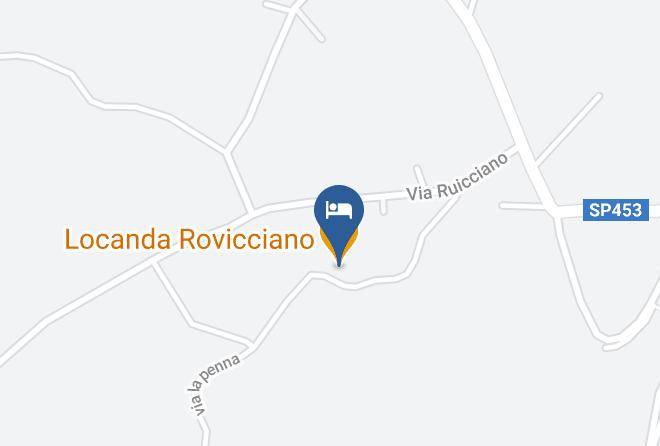 Perugia - Locanda Rovicciano Maps