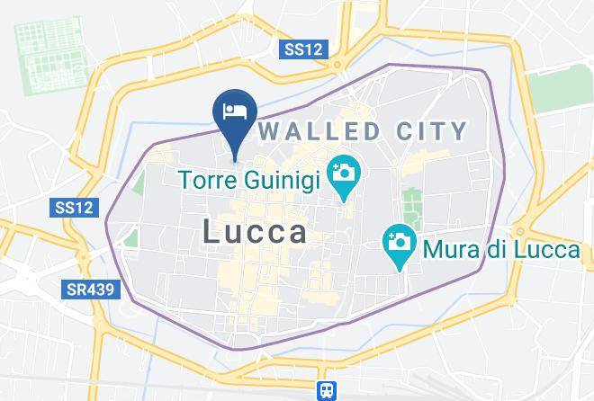 Lucca - Locanda S Agostino Maps