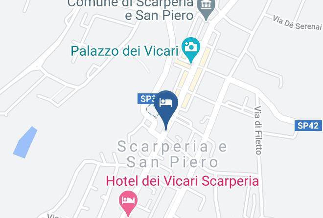 Florence - Locanda San Barnaba Maps