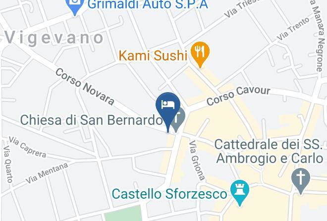 Pavia - Locanda San Bernardo Maps