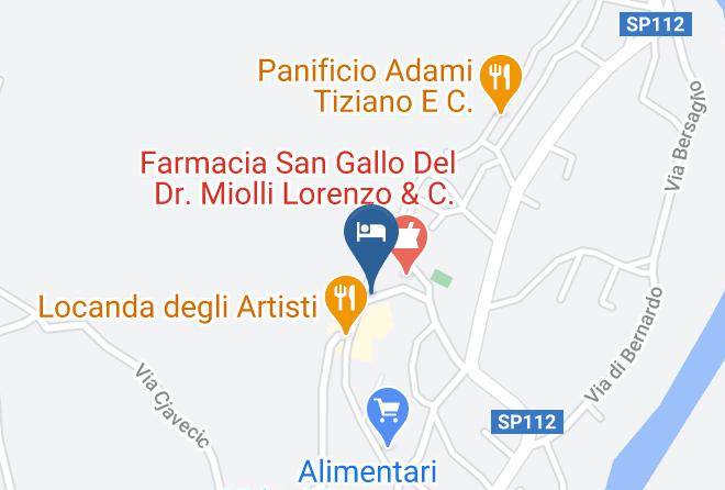 Udine - Locanda San Gallo Maps
