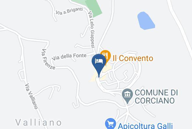 Perugia - Locanda San Michele Maps