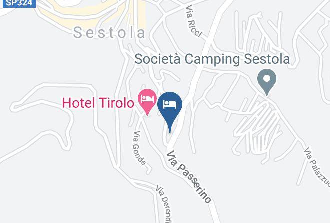 Modena - Locanda San Nicolo' Maps