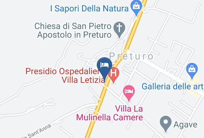 L Aquila - Locanda San Pietro Maps