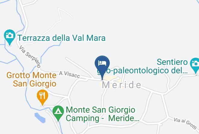 Mendrisio - Locanda San Silvestro Ristorante Albergo Maps